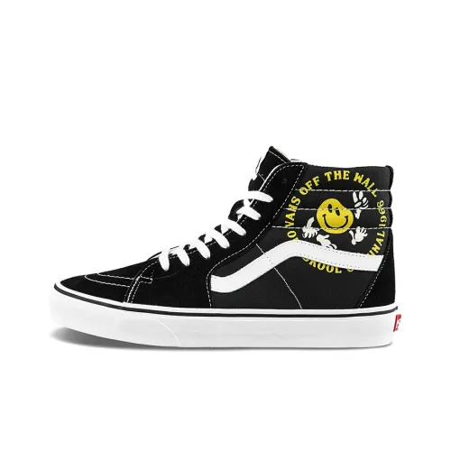 Project X Ручной Order x VANS SK8 Высокие Кроссовки для скейтбординга Унисекс Черный