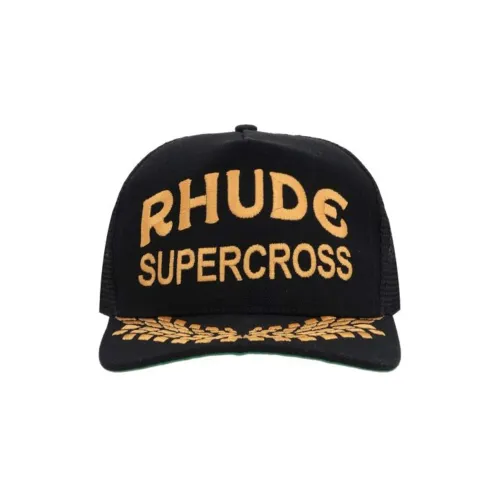 RHUDE Кепки Мужские Черные