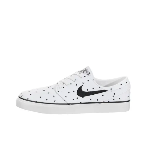 Nike SB Stefan Janoski Slip-Resistant Balance Low Top Скейтборд Кроссовки Мужские Белые