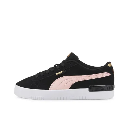 PUMA Jada Low Топ Скейтборд Кроссовки Женские Черный Розовый