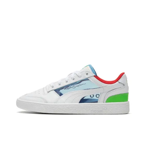 PUMA Ralph Sampson Lo Glass Low Top Скейтборд Кроссовки Unisex Белый