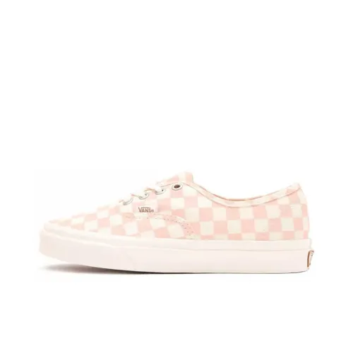 VANS Authentic Low Top Скейтборд Кроссовки Унисекс Розовые Белые
