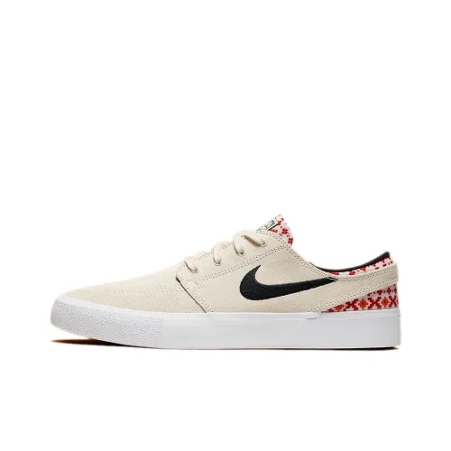 Nike SB Stefan Janoski Slip-Resistant Low Top Скейтборд Кроссовки Мужские Серый Розовый