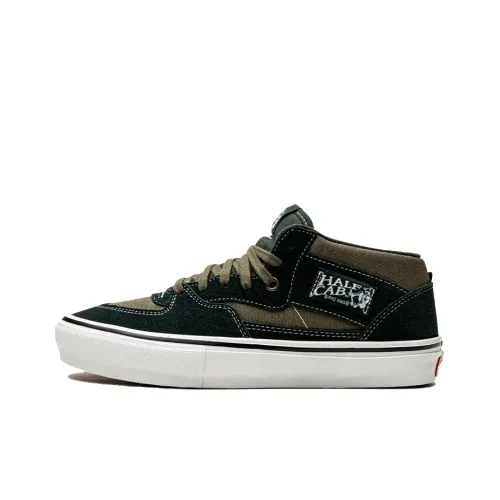 Vans Pro Skate Half Cab Low Топ Кроссовки для скейтбординга Унисекс Черный Зеленый