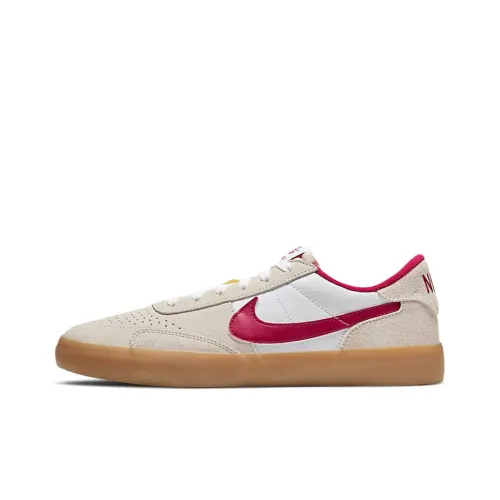 Nike Sb Heritage Vulc Low Топ Скейтборд Кроссовки Унисекс Бежевый Белый Красный