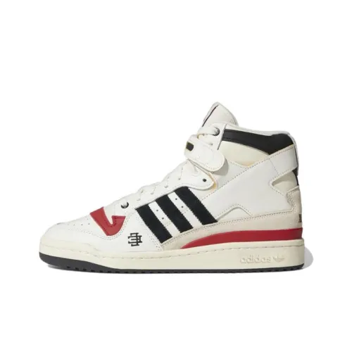 Adidas Originals FORUM High Топ Скейтборд Кроссовки Мужские Черный Белый Красный