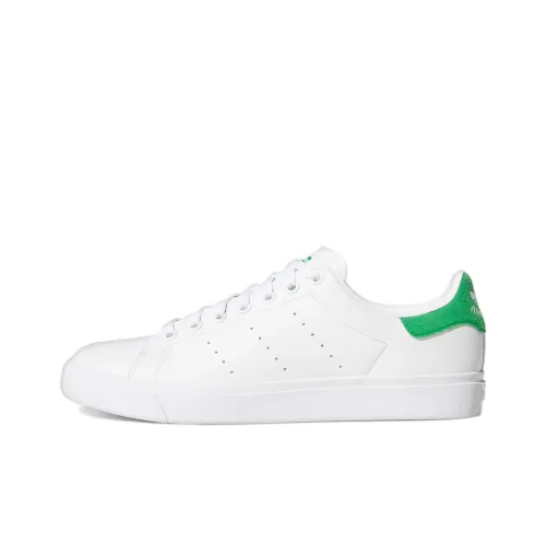 Adidas Originals StanSmith Vulc Устойчивые к истиранию низкие скейтборд-кроссовки Унисекс Белый Зеленый