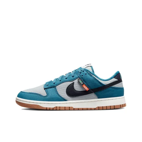 Nike Dunk Retro NN 'Toasty' Устойчивые к истиранию Низ Резистентные Легкие Низкие Кроссовки для скейтбординга Мужские Серый Синий