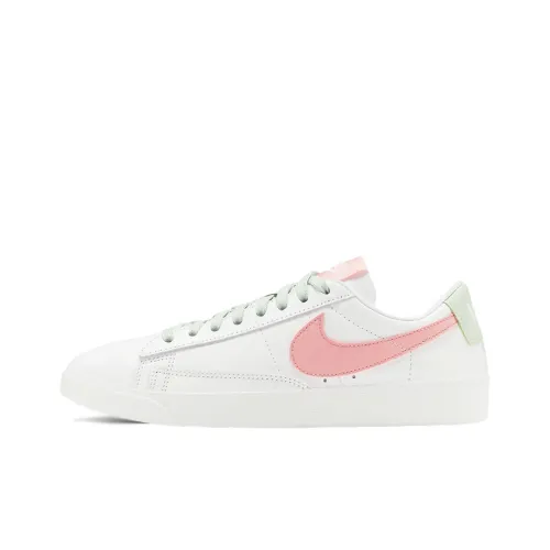 Nike Blazer Non Slip Легкий Низкий Топ Кроссовки для скейтбординга Женские Белые Красные