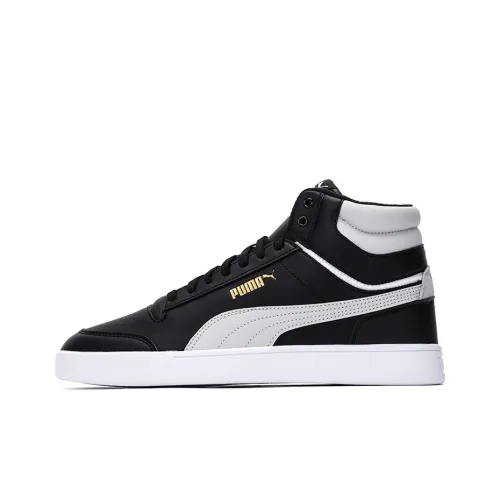 PUMA Shuffle MID WTR MID Топ Скейтборд Кроссовки Унисекс Черный Белый