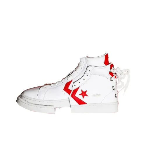 Feng Chen Wang x Converse Cons Pro Leather High Top Скейтборд Кроссовки Унисекс Белый