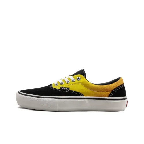 VANS Era Pro Low Топ Скейтборд Кроссовки Унисекс Черный Желтый