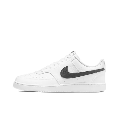 Nike Court Vision 1 Slip-Resistant Abrasion-Resistant Low-Top Skateboard Shoes Men's White Найк Court Vision 1 Slip-Resistant Abrasion-Resistant Низкие Кеды для Скейтбординга Мужские Белые