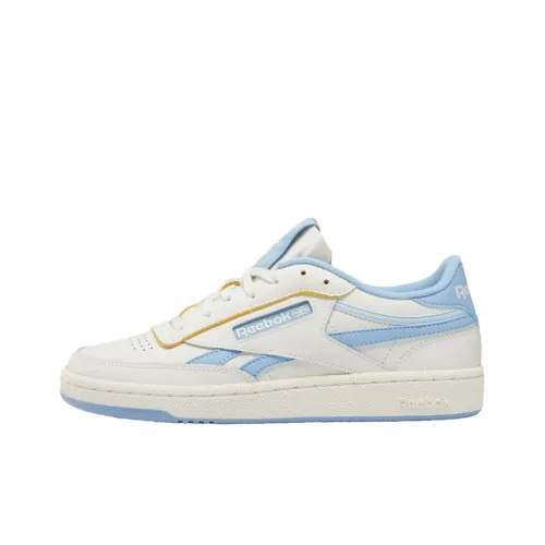 Reebok Club C Low Топ Кроссовки для скейтбординга Женские Белые Синие