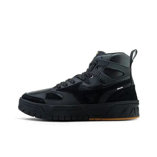 Mizuno Court Cl MID High Топ Скейтборд Кроссовки Унисекс Черный