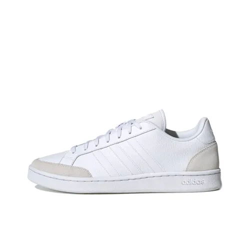Adidas Neo GRAND COURT SE Slip-resistant Low Top Скейтборд Кроссовки Мужские Белые Серые