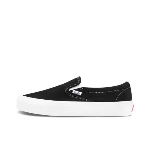 Vans Slip On OG Classic L Легкий Низкий Топ Скейтборд Кроссовки Унисекс Черный