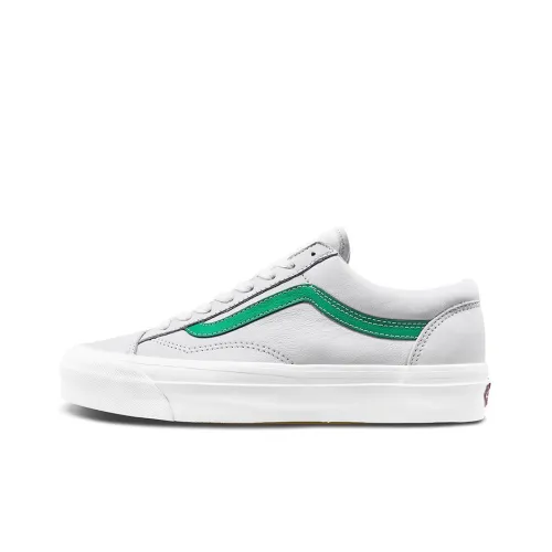 VANS Style 36 LX Low Топ Скейтборд Кроссовки Унисекс Белый Зеленый