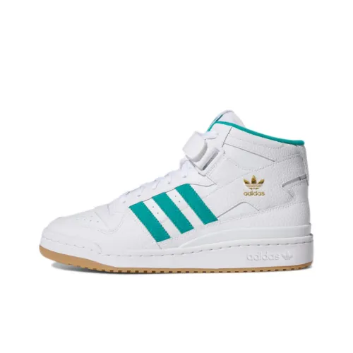 Adidas Originals Forum Mid Топ Кроссовки для скейтбординга Мужские Облачный Белый