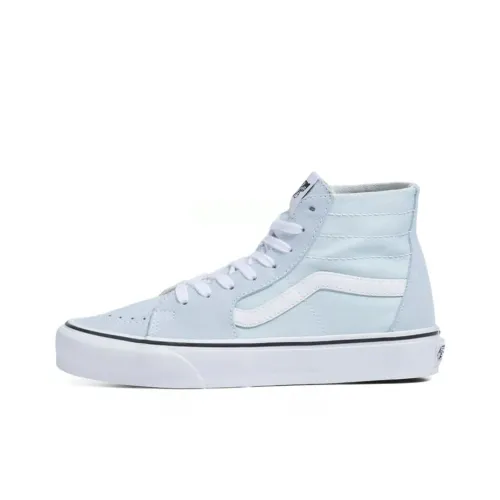 Vans SK8 Tapered High Топ Скейтборд Кроссовки Женские Светло-Синий Белый