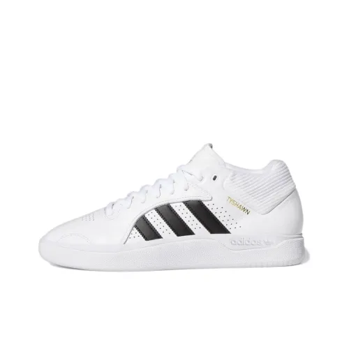Adidas Originals Tyshawn Abrasion Resistant MID Топ Скейтборд Кроссовки Унисекс Белый Черный