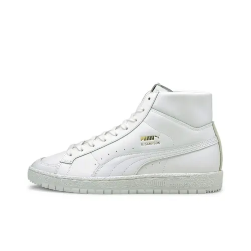 PUMA Ralph Sampson 70 MID Костюм Trainers MID Топ Кроссовки для скейтбординга Унисекс Белый