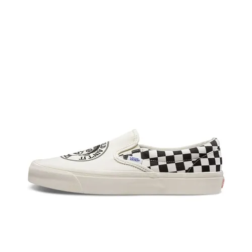 Vans Slip On Series OG Classic Low Top Скейтборд Кроссовки Unisex White