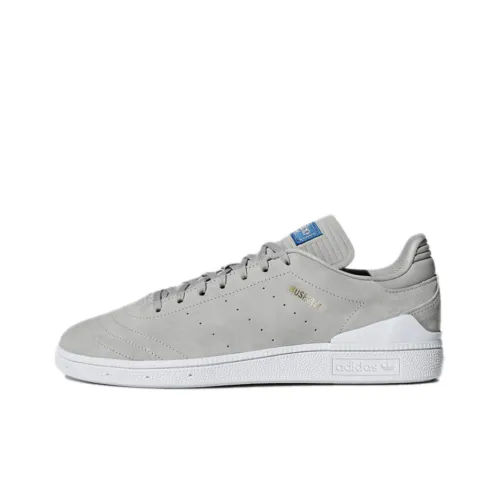 Adidas Originals Busenitz Slip-Resistant Abrasion-Resistant Low-Top Skateboard Shoes Men's Gray Adidas Originals Busenitz Противоскользящие устойчивые к истиранию низкие топовые скейтбордические кроссовки мужские серые