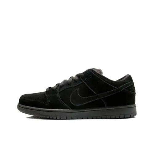 Nike Dunk SB Low Топ Скейтборд Кроссовки Мужские Черные