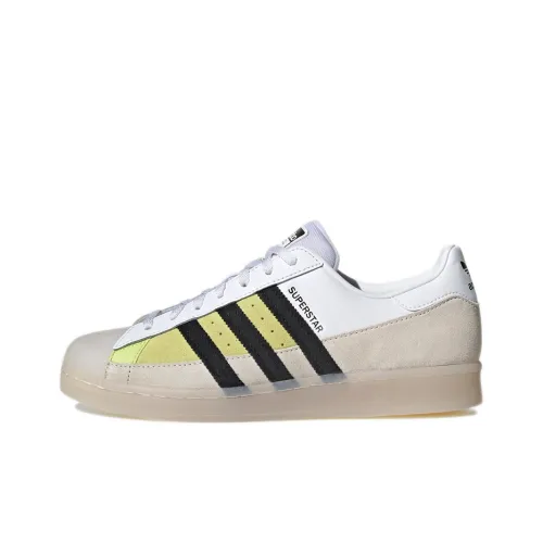 Adidas Originals SUPERSTAR Устойчивые к истиранию низкие скейтборд-кроссовки унисекс хаки белые