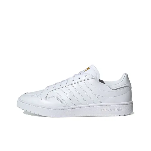 Adidas Originals Team Court Low Топ Кроссовки для скейтбординга Унисекс Белый