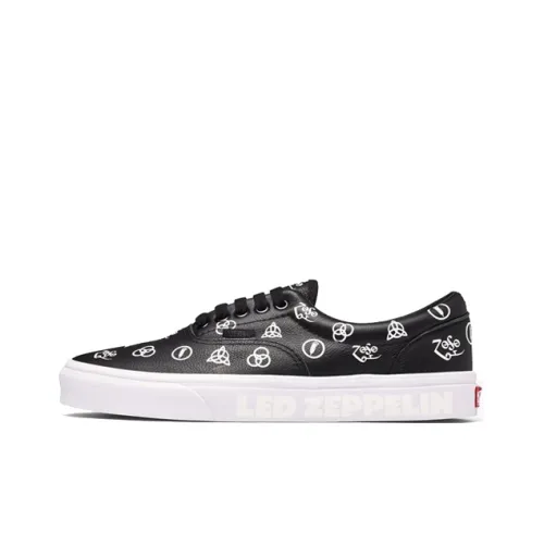 VANS Era Led ZEPPELIN X 50th Anniversary Low Top Скейтборд Кроссовки Unisex Черный Белый