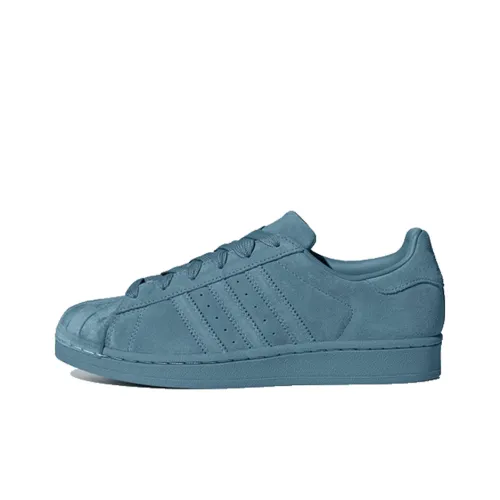 Adidas Originals SUPERSTAR Low Топ Скейтборд Кроссовки Женские Бирюзовые