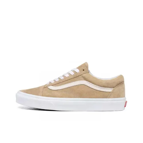 VANS Old Skool Collection Замша Низкие Кроссовки для Скейтбординга Унисекс Коричневый