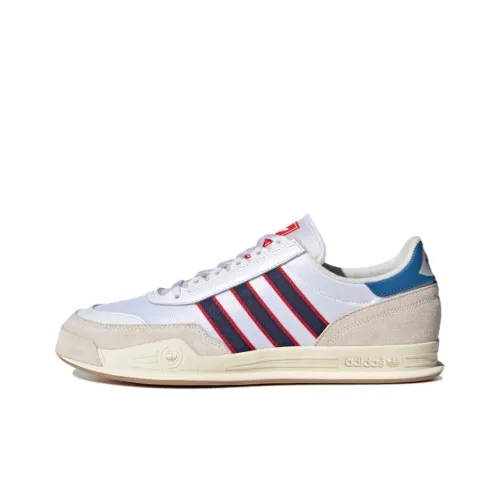 Adidas Originals CT86 Slip-Resistant Abrasion-Resistant Low Top Skateboard Shoes Unisex White Red Blue Adidas Originals CT86 Противоскользящие Устойчивые к истиранию Низкие Кроссовки для скейтбординга Унисекс Белый Красный Синий
