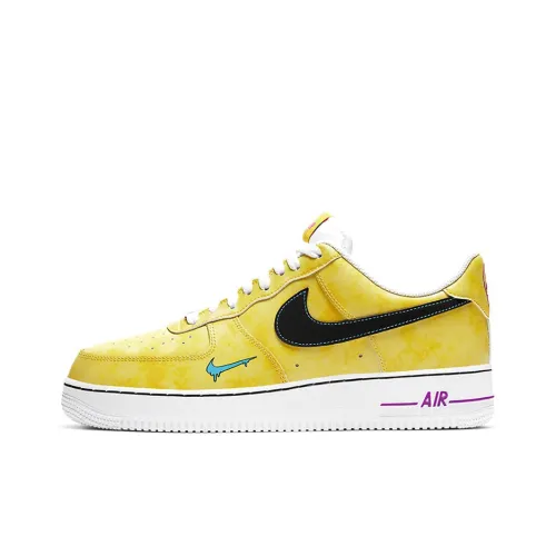 Nike Air FORCE 1 Скейтборд Кроссовки Низкие Мужские