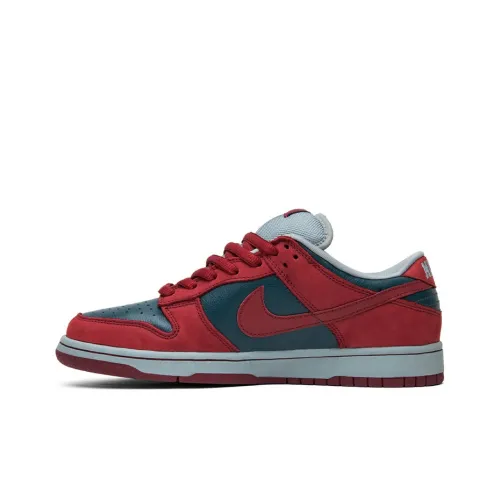 Nike Dunk SB Pro 'Shark' Покрытие Slip-Resistant и Abrasion-Resistant Низкий Топ Скейтборд Кроссовки Мужские Красный Синий