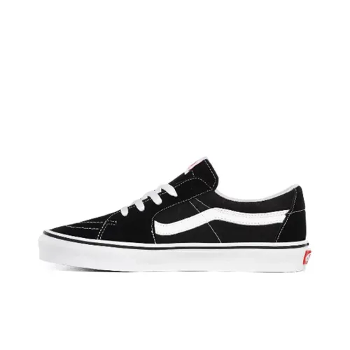 Vans SK8 Устойчивые к истиранию Низкие Кроссовки для скейтбординга Унисекс Черные