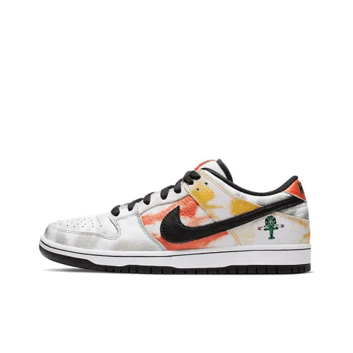 Nike Dunk SB Pro QS 'Roswell Raygun' Низкие Скейтборд Кроссовки Унисекс Белые