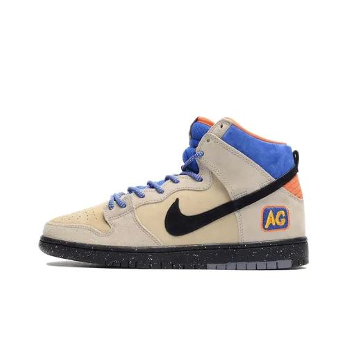 Acapulco Gold x Nike Dunk SB High Топ Скейтборд Кроссовки Мужские Коричневые Черные