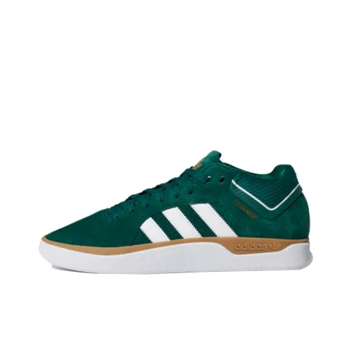 Adidas Originals Tyshawn Slip-Resistant Low Top Скейтборд Кроссовки Мужские Зеленые