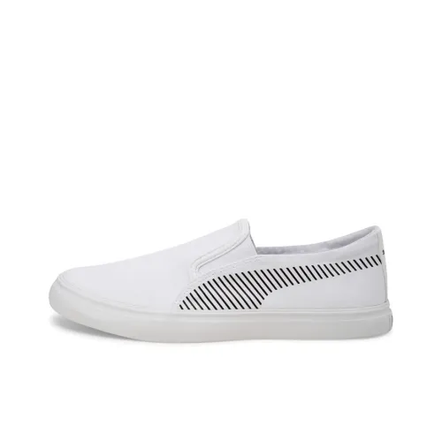 PUMA Madrid Slip On Idp Low Скейтборд Кроссовки Мужские Белые