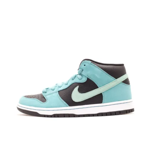 nike Dunk SB Sea Crystal MID Скейтбординг Кроссовки Мужские Black Blue