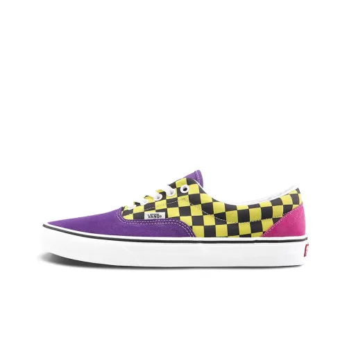 Vans Era Low Top Скейтборд Кроссовки Унисекс Черный Желтый