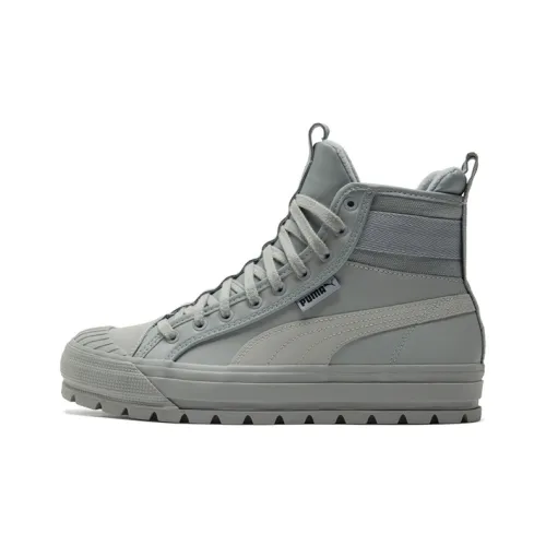 PUMA Capri Para Wtr High Топ Скейтборд Кроссовки Унисекс Серый
