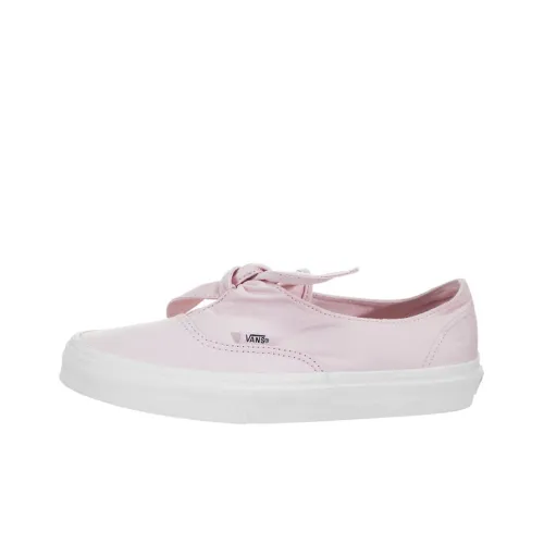 Vans Authentic Series Knotted Low Топ Скейтборд Кроссовки Женские Розовые