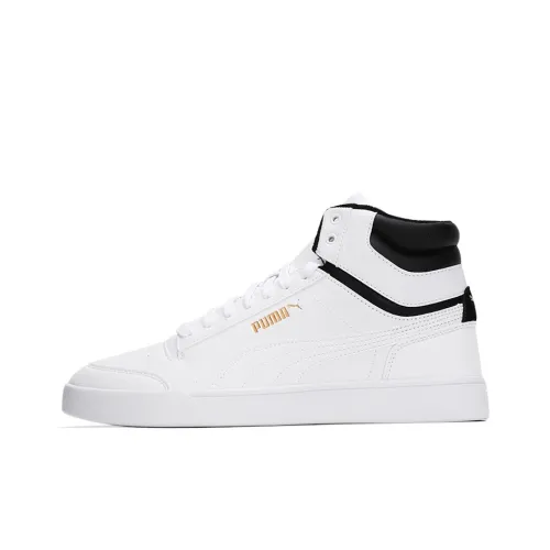 PUMA Shuffle MID WTR MID Топ Скейтборд Кроссовки Унисекс Белый