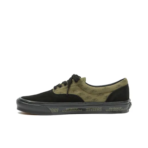 Goodhood x VANS Era LX Low Топ Скейтборд Кроссовки Унисекс Черный Зеленый