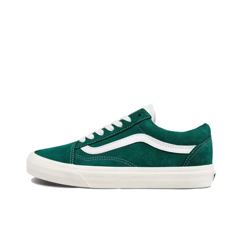 VANS Old Skool Low Топ Скейтборд Кроссовки Унисекс Зеленый Белый