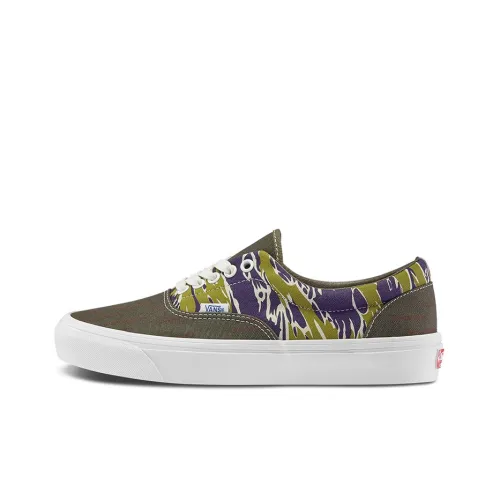 Vans Era OG L Low Top Скейтборд Кроссовки Унисекс Фиолетовый Камуфляж